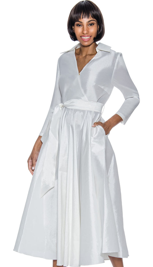 Terramina 7869-WHT Church Dress