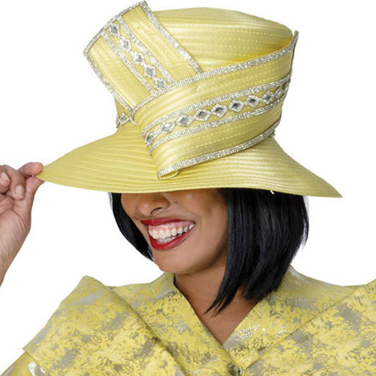 GMI 401722-YEL-H-QS Church Hat