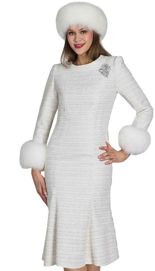 Lily And Taylor 5086-IVO Church Dress