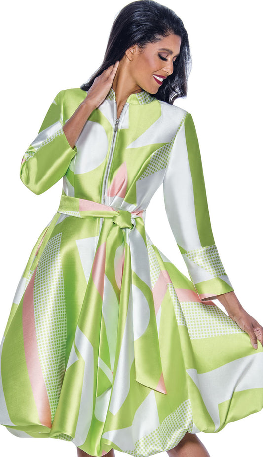 Nubiano 12251-LIM-IH Church Dress