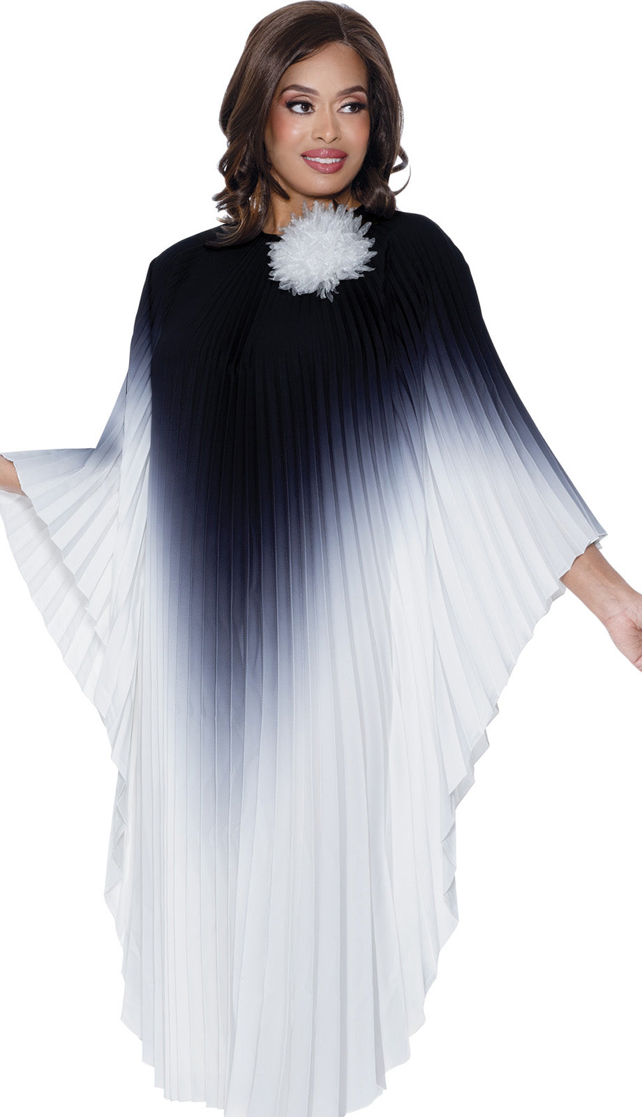 Divine Casuals DC1742-BLK Church Dress