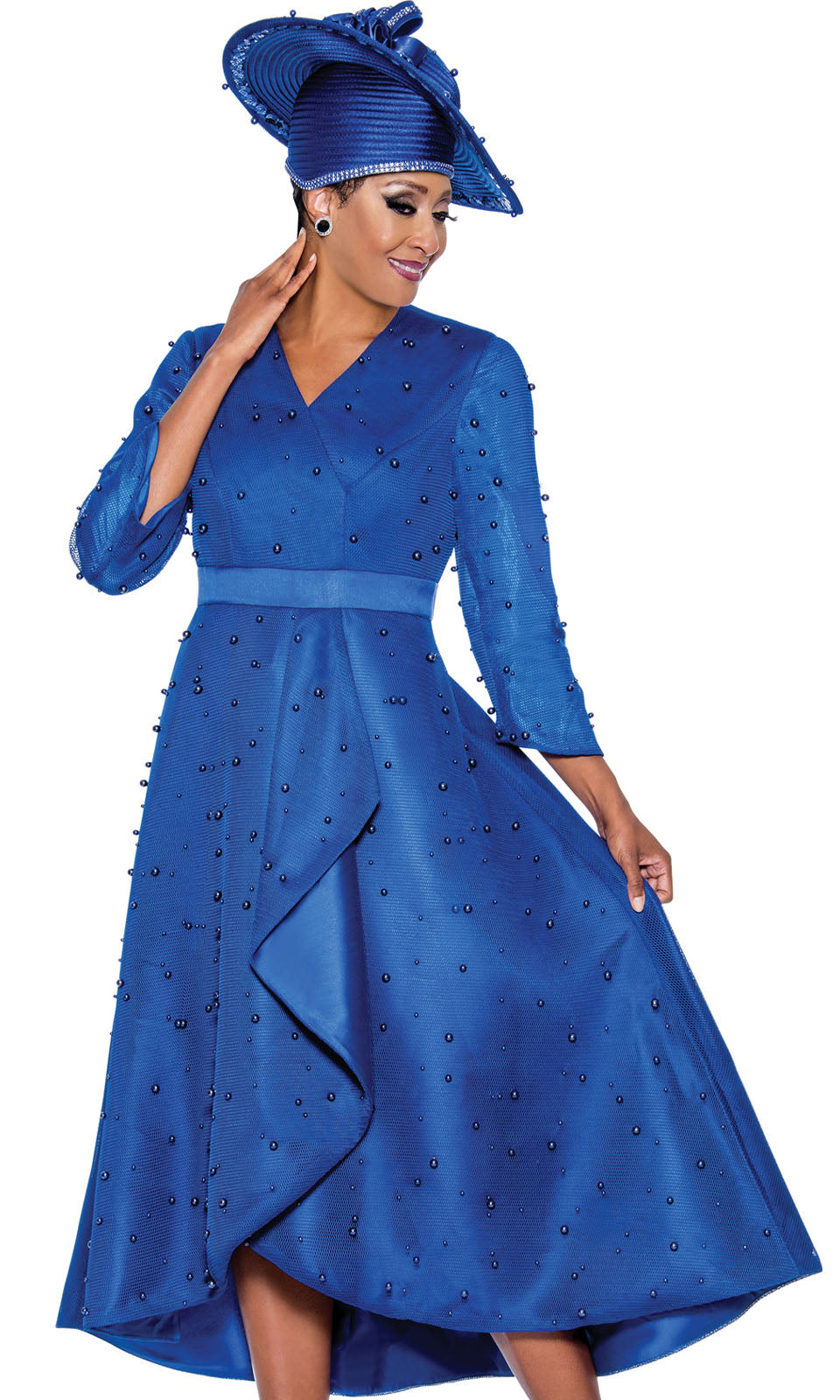 Dorinda Clark Cole 4371-RYL-CO Church Dress
