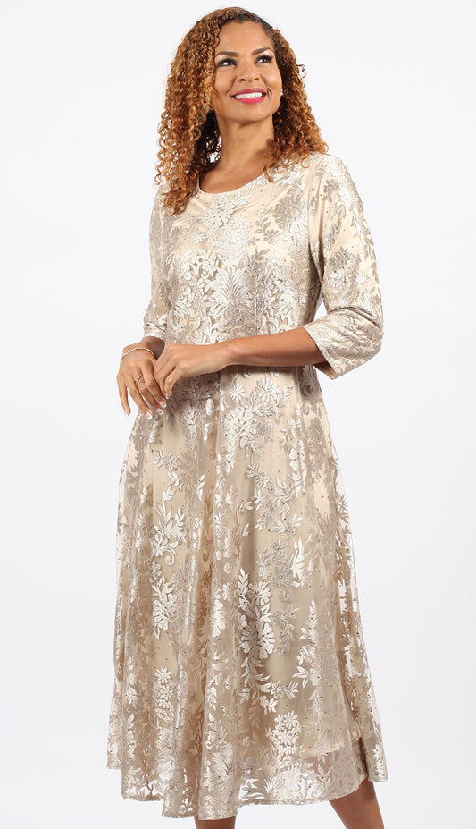 Diana Couture 9079-CHM Church Dress