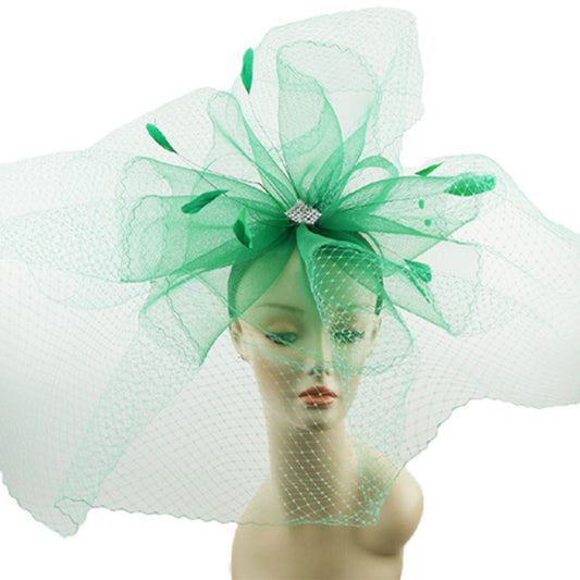 Sunday Fascinator 273HB-GRN
