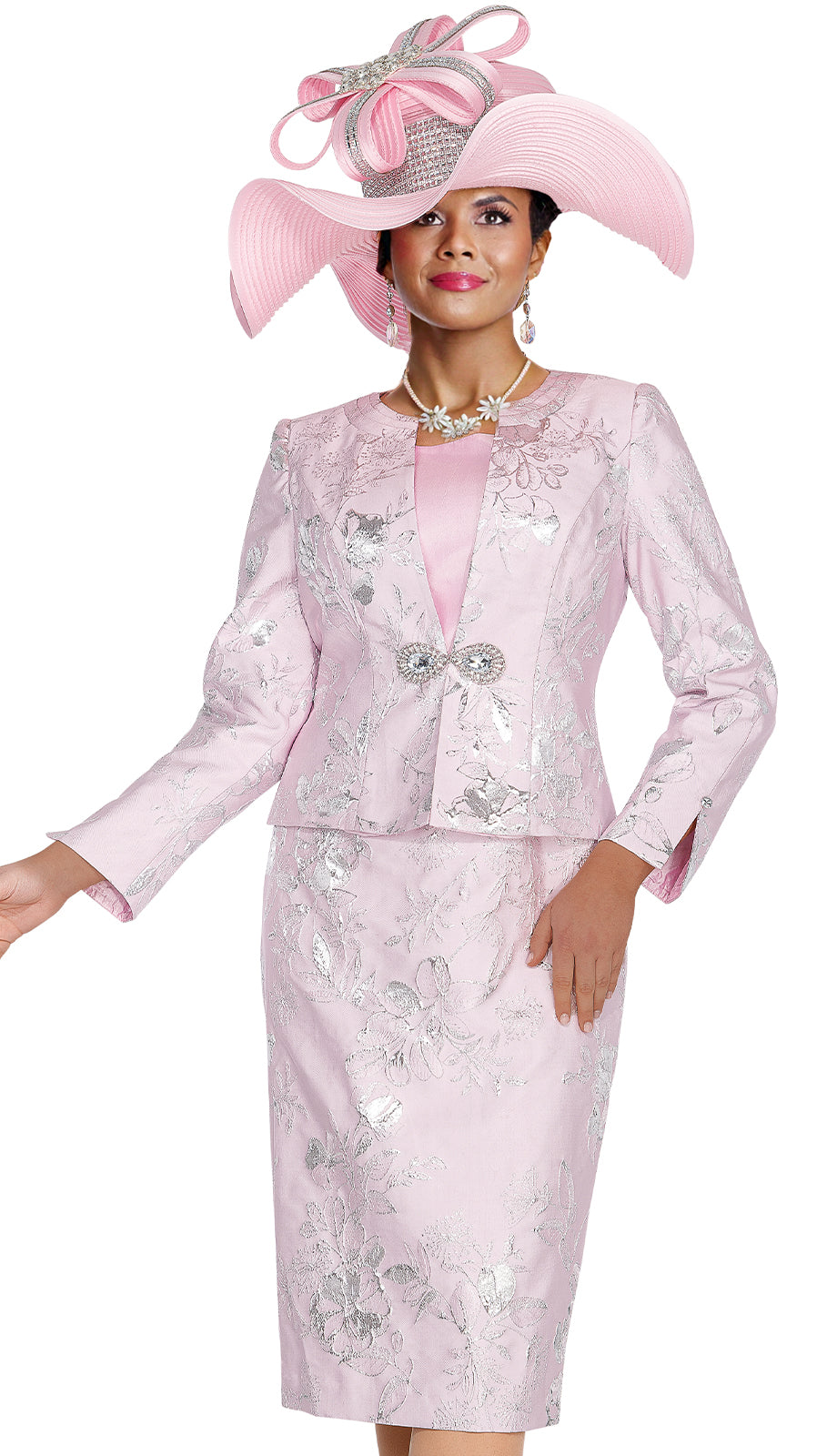 Elite Champagne 6269 Church Suit