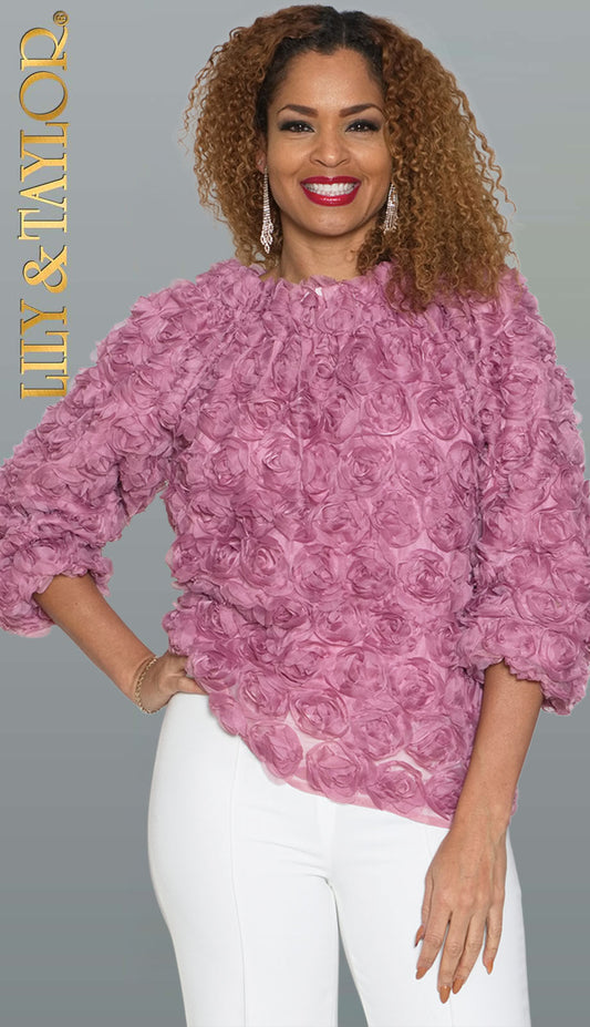 Lily and Taylor 5035-MVE Blouse