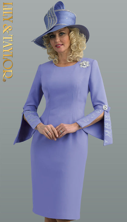 Lily And Taylor 4625 First Ladies Church Dress-Hat