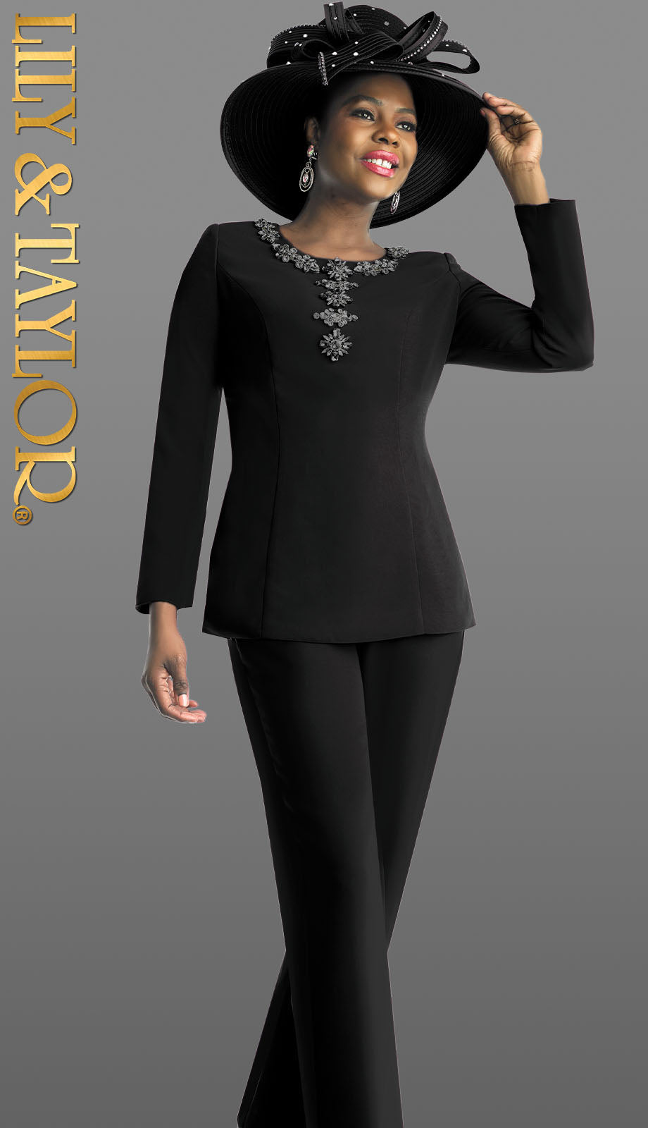 Lily And Taylor 4791-BLK