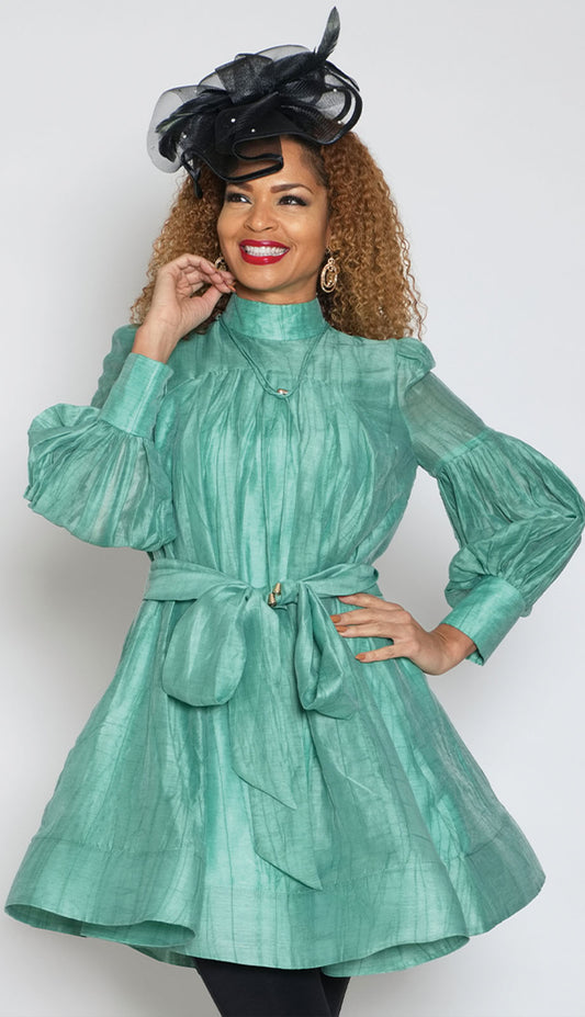 Lily and Taylor 5083-GRN Blouse