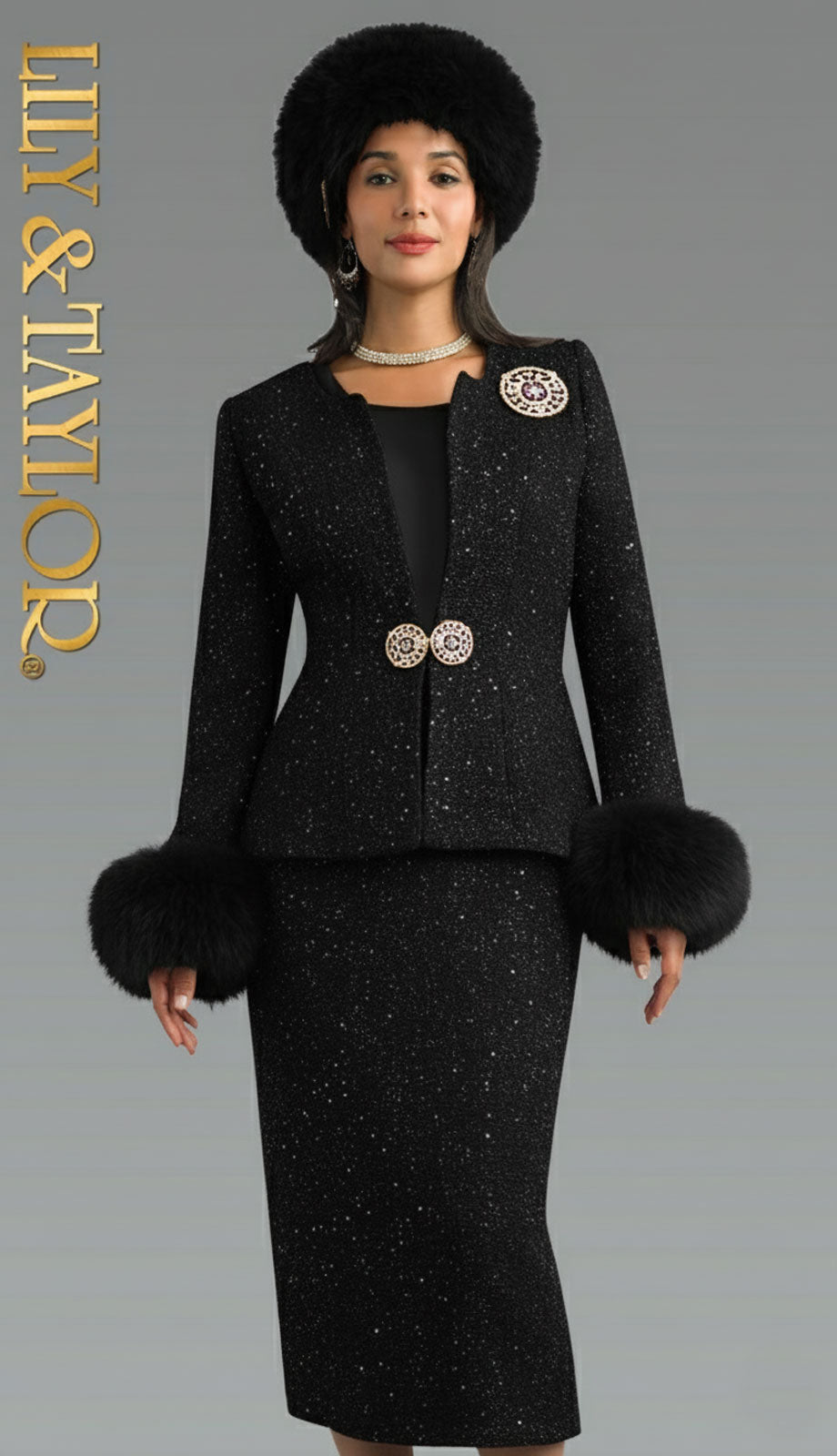 Lily and Taylor 5085-BLK-QS