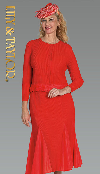 Lily And Taylor 5206-RYL Church Suit