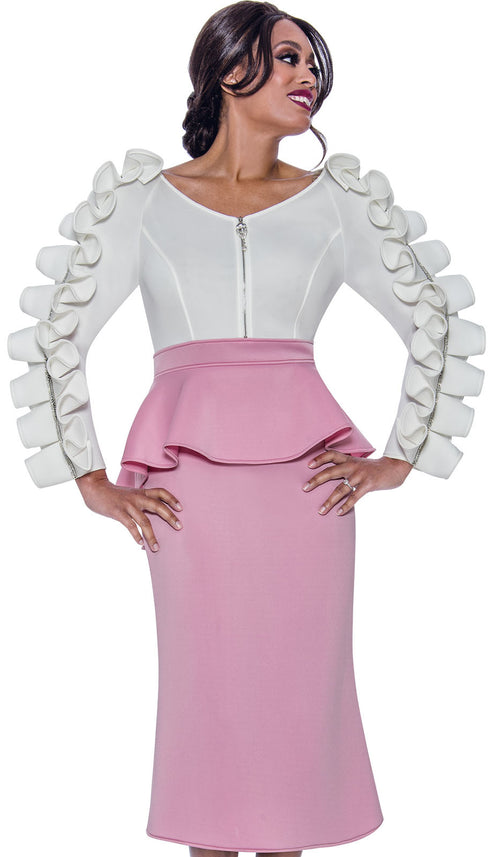 Stellar Looks SL1771-WWP-IH Church Dress – Church Dresses