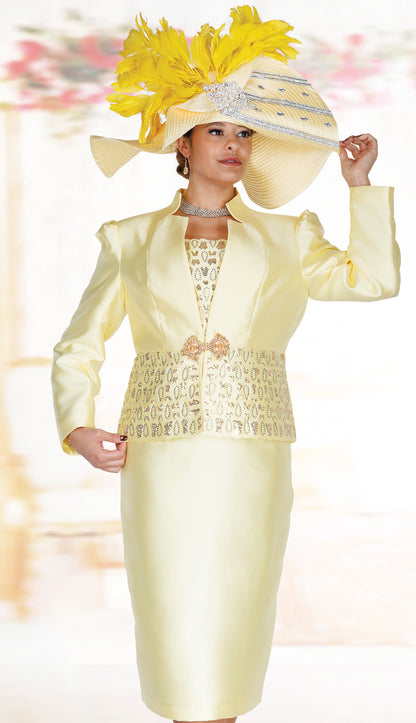 Champagne Italy H6208 Church Hat