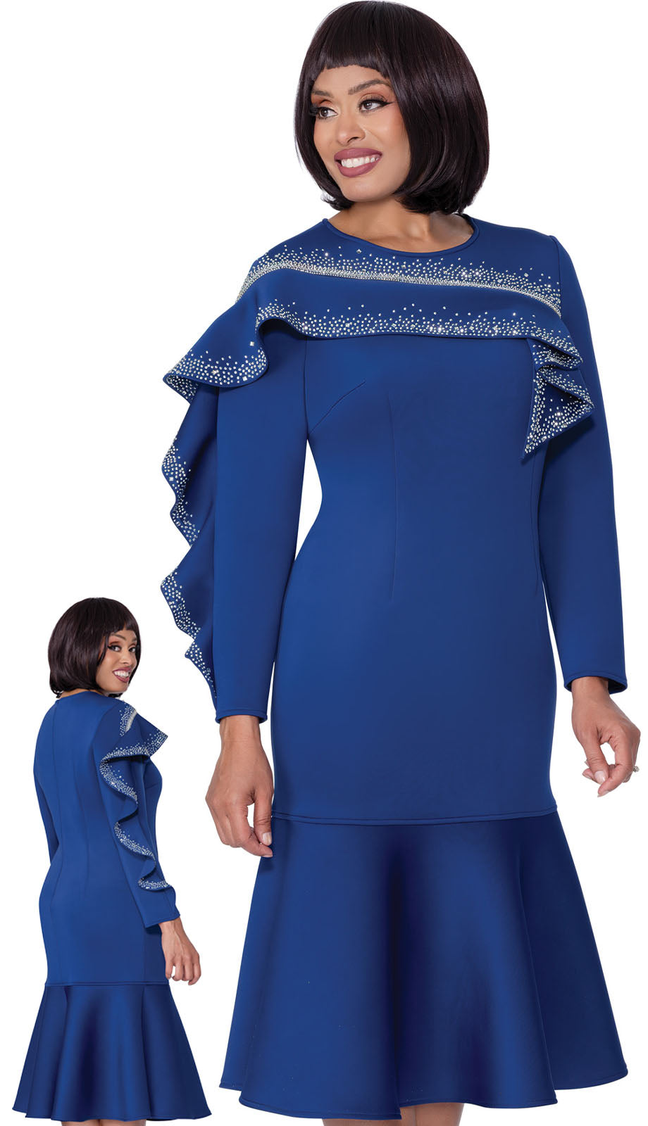 Nubiano 100441-RYL-CO Church Dress