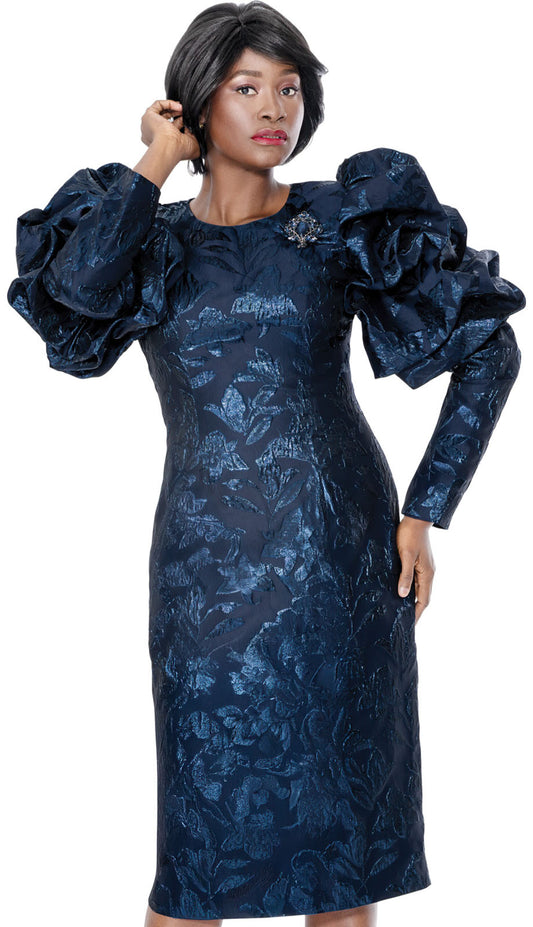 Terramina 7325-NVY Church Dress