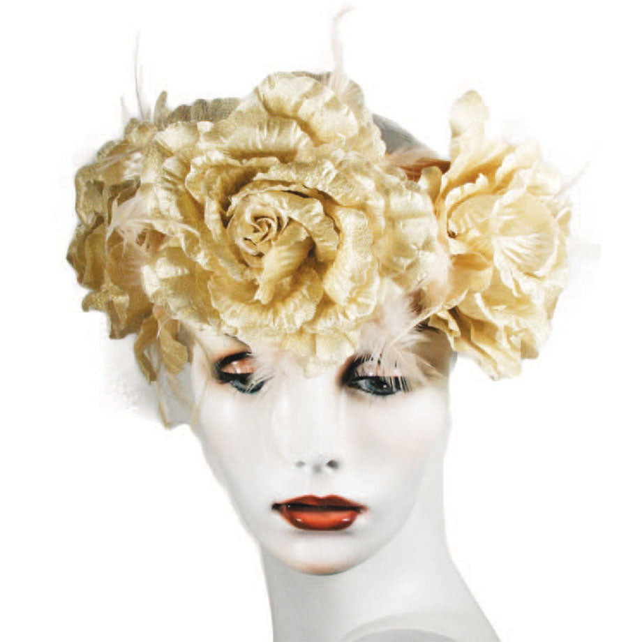 Church Fascinator ROSE RING