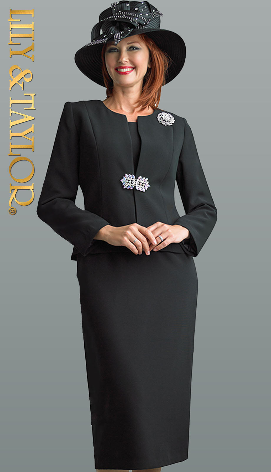 Lily And Taylor 3052-BLK