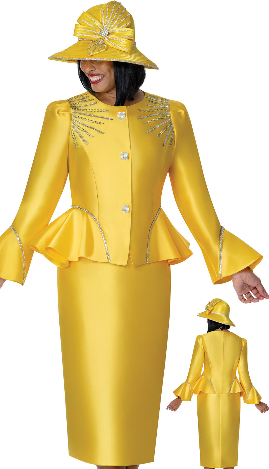 GMI G401742-H Ladies Church Suit-Hat