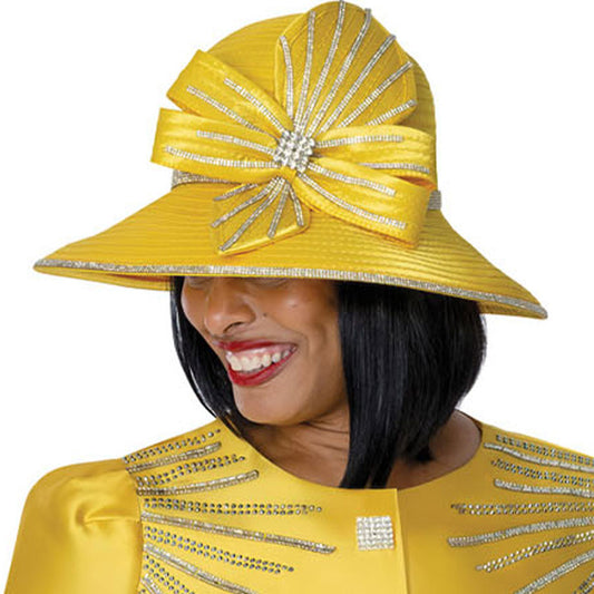 GMI 401742-YEL-H-QS Church Hat