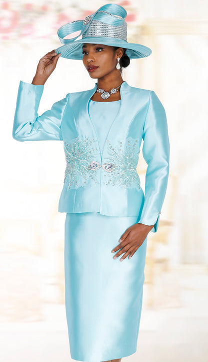 Champagne Italy 6406-MNT Church Suit