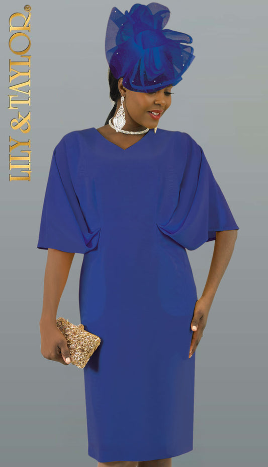 Lily And Taylor 4999-RYL Church Dress