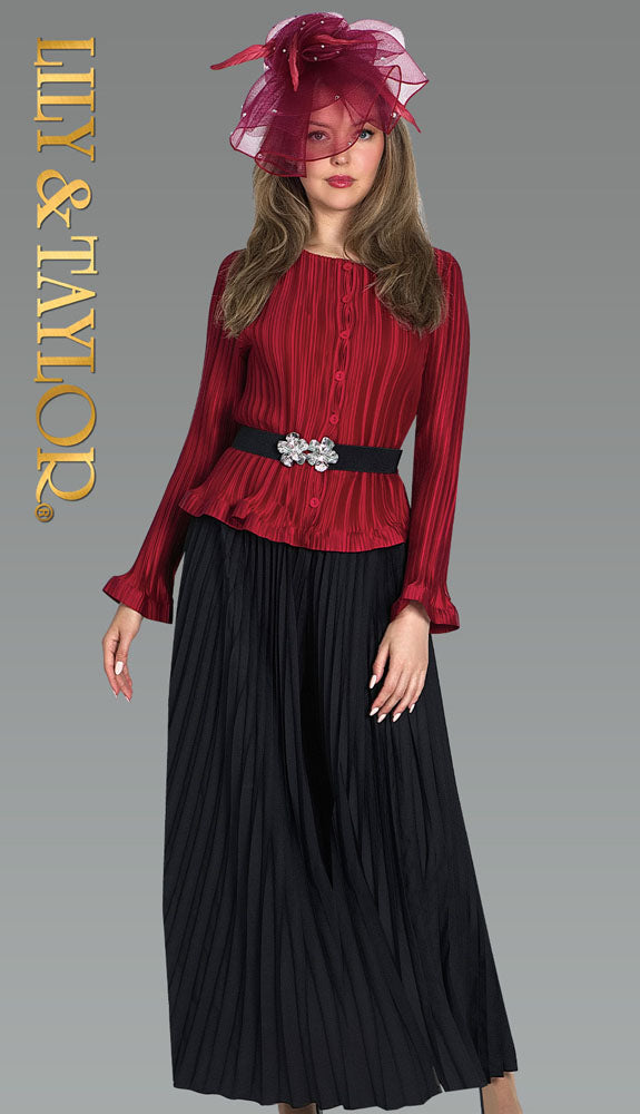 Lily And Taylor 5215-IVO Church Suit