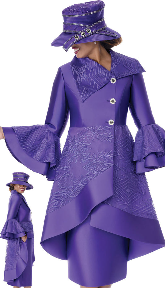 GMI 402012-PUR Church Suit