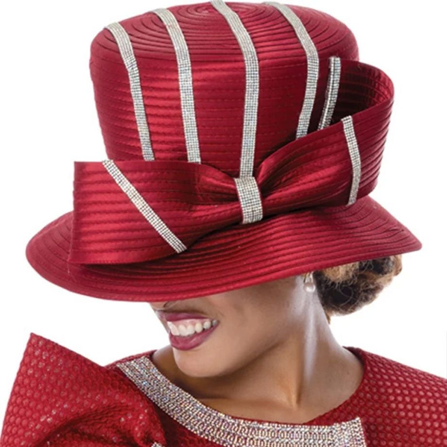 GMI 402022-RED-H-QS Church Hat