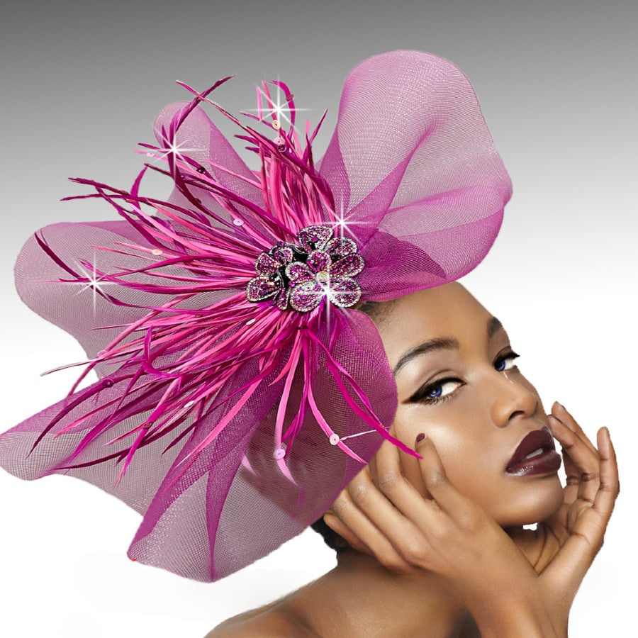 FA3033 NIGER-FU Church Fascinator