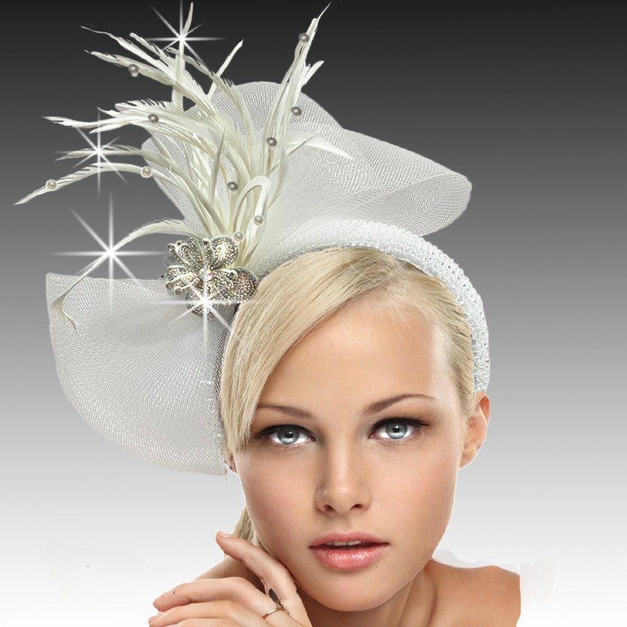 Church Hat FA3081B FIONA-WH