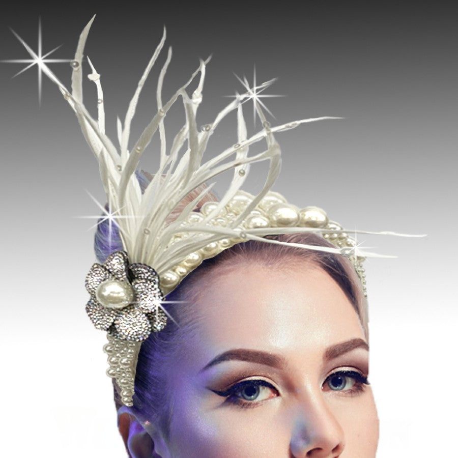 FA3082 Bubbles-SIL Fascinator