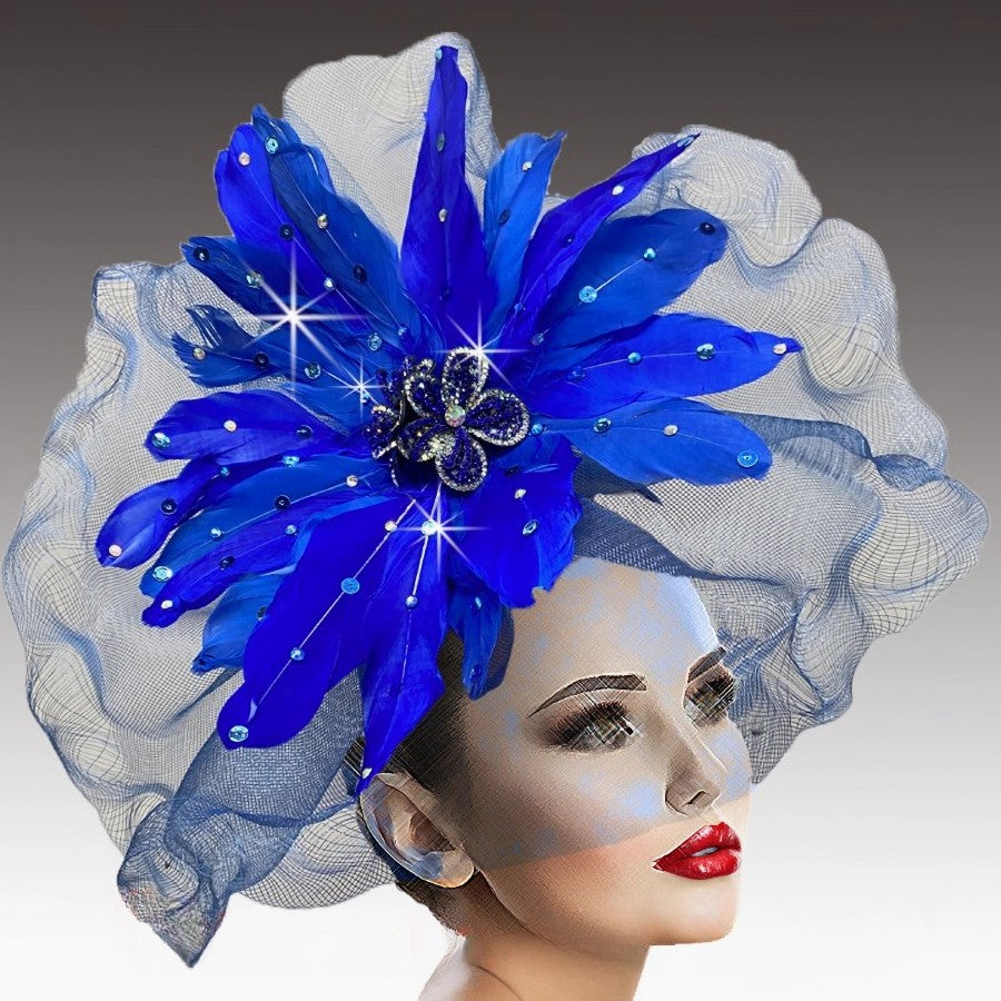 MANDARIN FA3200-RO Church Fascinator