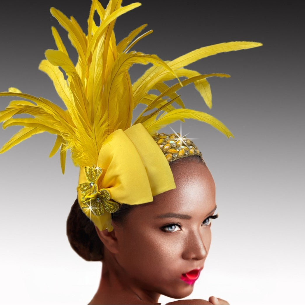 COCKATOO FA3220-YE Church Fascinator