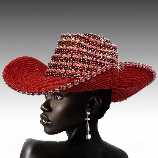 Church Hat SC2443B-RED Spice Girl