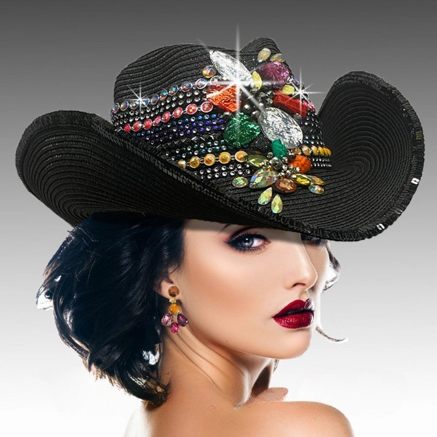 Hat SC3121 MARDIGRAS-BLK