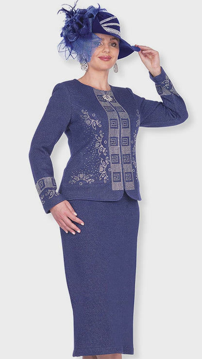 Elite Champagne 5964-RYL-IH Church Suit