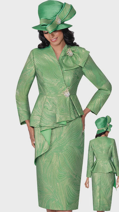 GMI G401002-EMR-QS Ladies Church Suit
