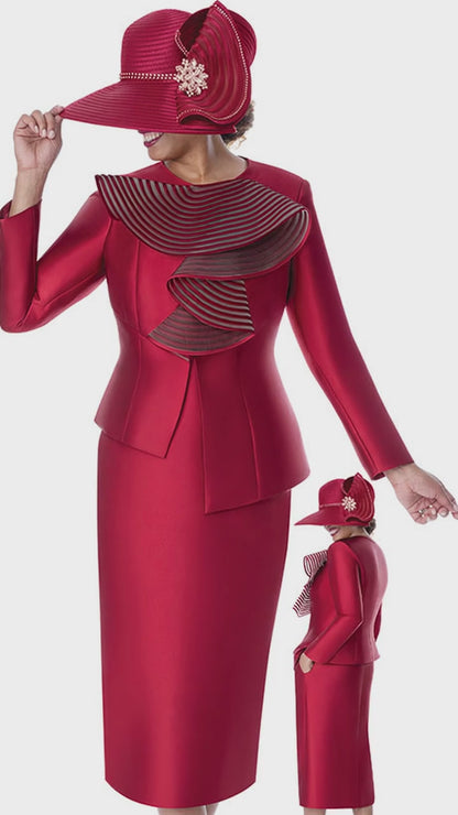 GMI 402092-BRG Church Suit