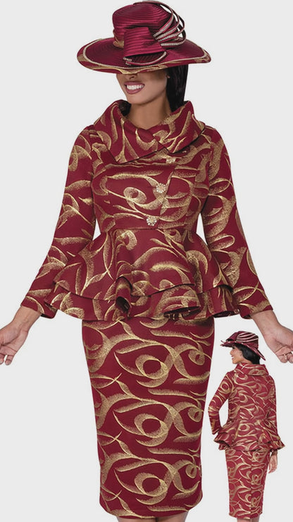 GMI G400632-BWG-QS Ladies Church Suit