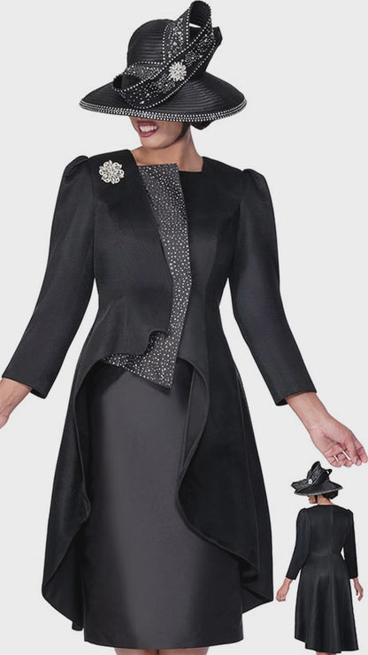 GMI G400642-BLK-IH Ladies Church Suit