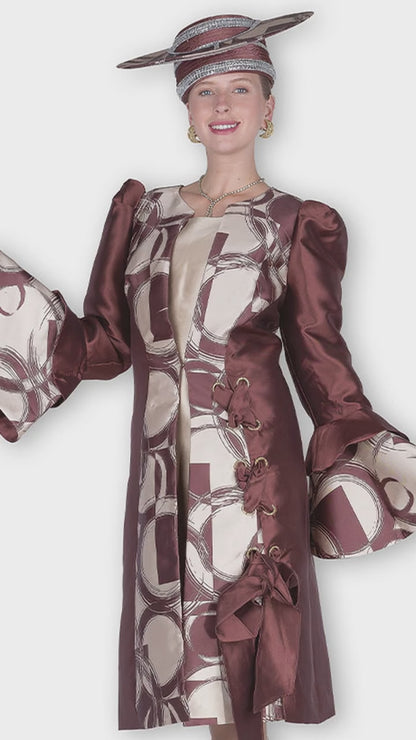 Champagne Italy 6119-BWG Church Dress