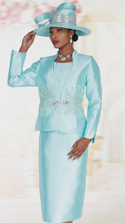 Champagne Italy 6406-MNT Church Suit