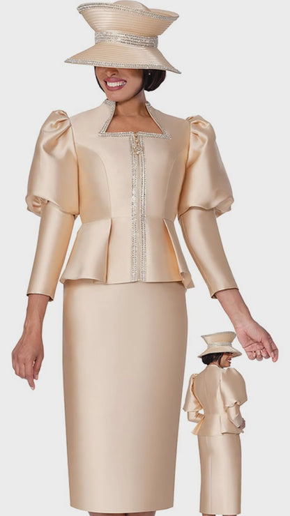 GMI G400672-H Ladies Church Suit-Hat