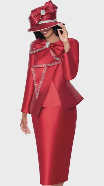 GMI G400593-BRG-IH Womens Church Suit