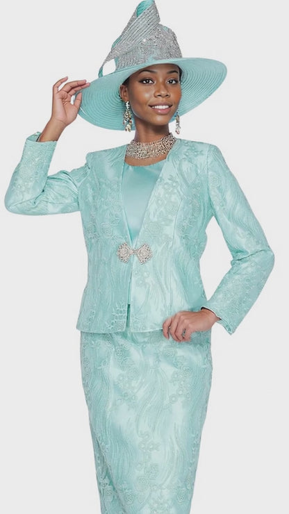 Champagne Italy 6219 Church Suit