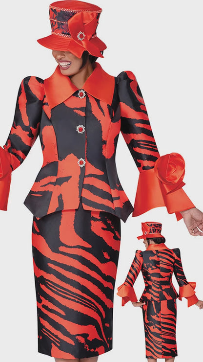 GMI G401022-MLT-QS Ladies Church Suit
