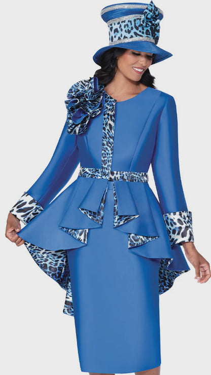 GMI G400552-RYL-QS Womens Church Suit