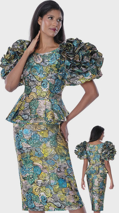 Stellar Looks SL601062-QS Church Suit