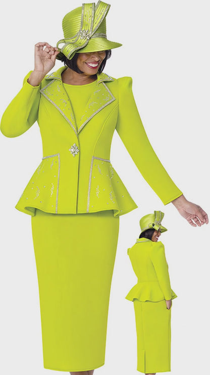 GMI 402003-GRN Church Suit