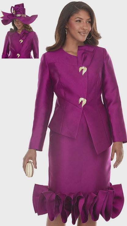 Donna Vinci 12292-MAG Church Suit